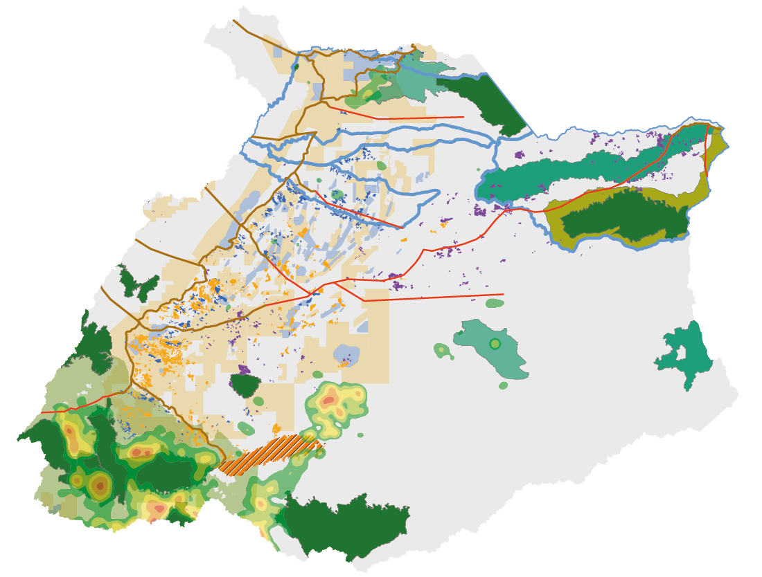 Mapa de acciones para la conservación de la Orinoquia