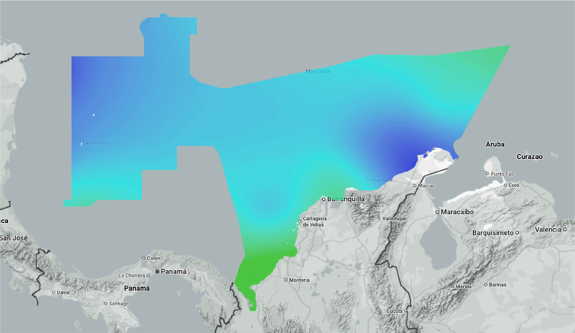 mapa salinidad