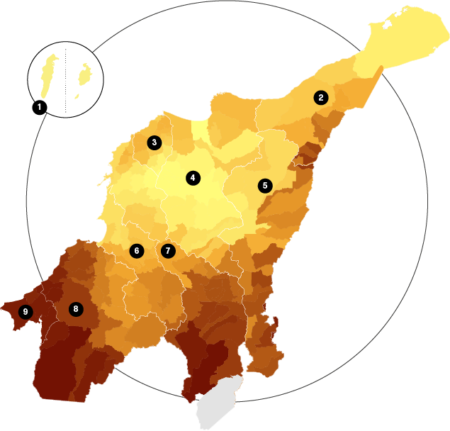 mapa actual