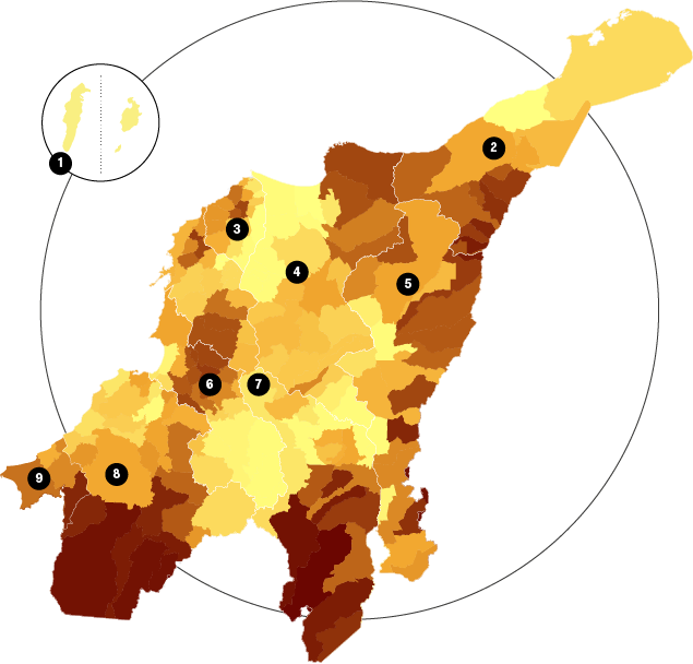mapa pesimista