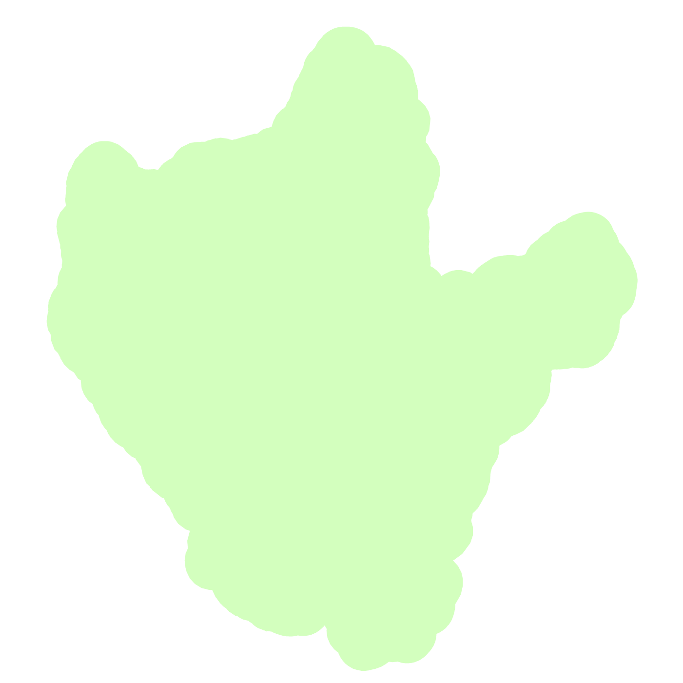 Mapa área