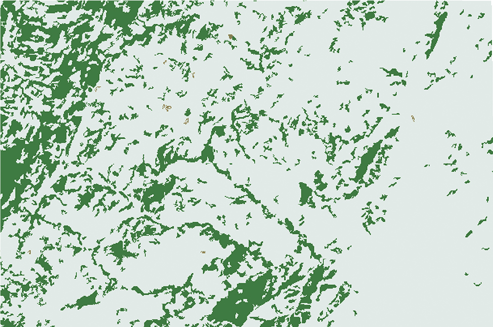 Mapa 1990