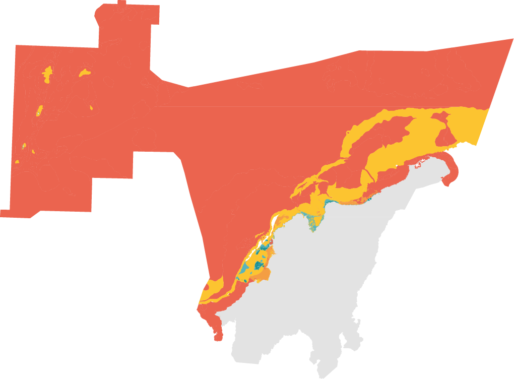 Mapa de representatividad ecológica 2004