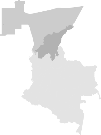 Mapa de referencia del Caribe
