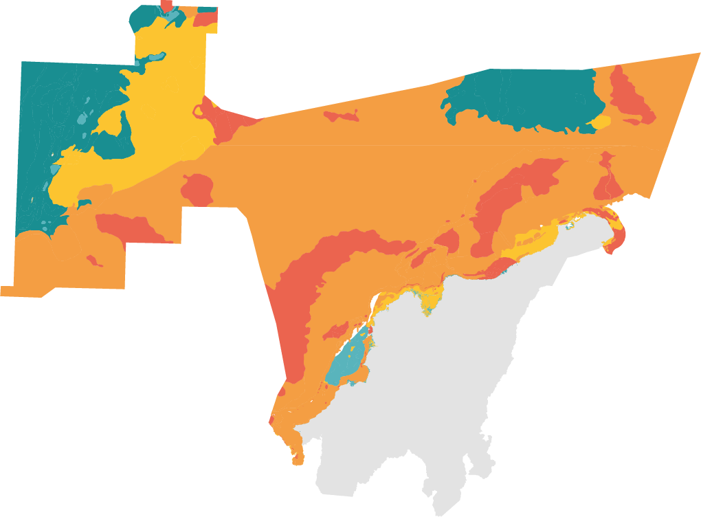 Mapa de representatividad ecológica 2024